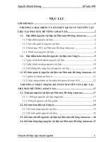 Hoàn thiện kế toán nguyên vật liệu tại Nhà máy Bê tông Amaccao