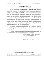 Lập quy trình công nghệ và gia công một số chi tiết máy