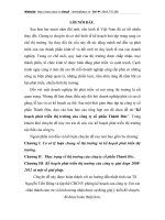 Kế hoạch phát triển thị trường của công ty cổ phần Thành Đức