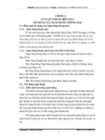 Nâng cao hiệu quả tín dụng tại chi nhánh ngân hàng nông nghiệp và phát triển nông thôn huyện Bình Giang