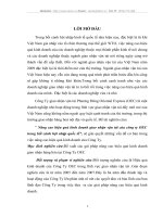 Nâng cao hiệu quả kinh doanh giao nhận vận tải của công ty OEC trong bối cảnh hội nhập quốc tế