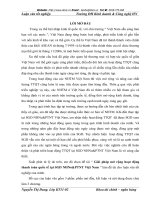 Giải pháp mở rộng hoạt động thanh toán quốc tế tại SGD NHNo&PTNT Việt Nam