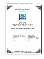 Quản lý lịch thi theo hệ tín chỉ ở khoa.