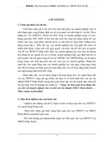 Nâng cao hiệu quả hoạt động cho vay đối với doanh nghiệp vừa và nhỏ tại chi nhánh Ngân hàng Công Thương Hoàn Kiếm