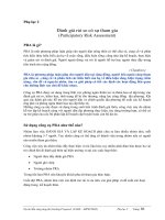 đánh giá rủi ro có sự tham gia