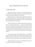 CHÍNH SÁCH TỶ GIÁ CỦA VIỆT NAM