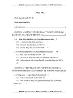 Nâng cao chất lượng bảo lãnh tại Ngân hàng thương mại cổ phần Kỹ thương Việt Nam