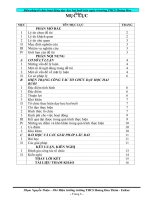 Biện pháp quản lý của Hiệu trưởng đối với hoạt động dạy học tại trường THCS Phan Bội Châu – Krông Buk nhằm nâng cao chất lượng giáo dục