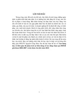 Vận dụng dãy số thời gian để phân tích sự biến động số lao động tham gia bảo hiểm xã hội