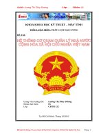 hệ thống cơ quan quản lý nhà nước cộng hòa xã hội chủ nghĩa Việt Nam