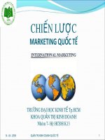 Chiến lược Marketing quốc tế