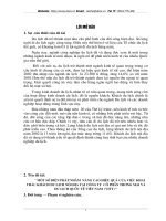 Một số biện pháp nhằm nâng cao hiệu quả của việc khai thác khách du lịch nội địa tai công ty cổ phần thương mại và Du lịch quốc tế Việt Nam