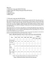 Hiện trạng giao thông trong giai đoạn đô thị hóa