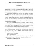 Một số giải pháp nhằm nâng cao năng suất lao động của công nhân kỹ thuật tại công ty TNHHNN 1 thành viên cơ khí Hà Nội