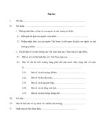 Dân số và những thách thức tới môi trường sống của con người Việt Nam