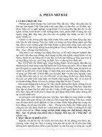 Thực trạng và biện pháp nâng cao chất lượng công tác Đội - Sao và phong trào thiếu nhi ở trường Tiểu học Số 2 Phú Bài