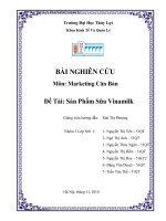 Sản Phẩm Sữa Vinamilk