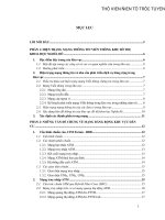 mang băng rôn khu vực dân cư