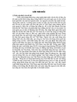 Thực trạng và giải pháp thúc đẩy xuất khẩu hàng dệt may Việt Nam vào  thị trường Mỹ