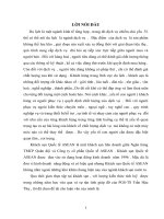 GIẢI PHÁP NÂNG CAO CHẤT LƯỢNG CỦA PHƯƠNG THỨC  PHỤC VỤ  TRONG KHÁCH SẠN QUỐC TẾ ASEAN