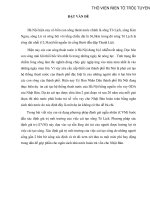 Đánh giá môi trường cải tạo sông Tô Lịch