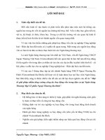 Một số giải pháp nhằm tăng cường công tác huy động vốn trong dân cư tại Ngân hàng Thương Mại Cổ phần Ngoại Thương Ba Đình”