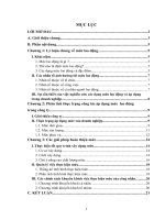 Hoàn thiện công tác định mức lao động của công ty Cổ Phần Cavico Điện Lực