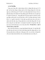 Bí mật đời tư – một số vấn đề lý luận và thực tiễn