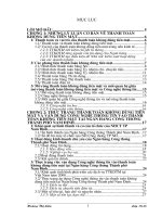 Hoạt động kinh doanh chủ yếu của ngân hàng Công thương thành phố Nam Định