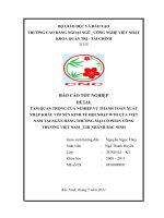 Tầm quan trọng của nghiệp vụ thanh toán xuất nhập khẩu với nền kinh tế hội nhập WTO của Việt Nam