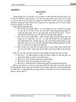 bài toán về sự khếch tán trong không khí