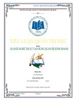 Guanxi-Nghệ thuật tạo dựng quan hệ kinh doanh