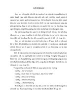 cơ sở dự liệu SQL SERVER 2000