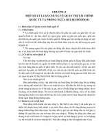 Quản trị tài chính quốc tế và phòng ngừa rủi ro hối đoái