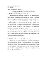 Tìm hiểu phát thanh, truyền hình trên Internet