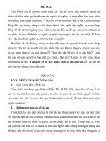 Tìm hiểu 03 vụ việc tranh chấp về tài sản cầm cố