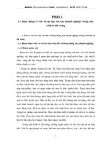 Lý luận chung về vốn và tạo lập vốn của doanh nghiệp trong nền kinh tế thị trường