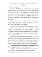 Một số giải pháp tăng nguồn thu ngân sách cho sự phát triển kinh tế của Thành phố Thanh Hoá trong giai đoạn 2001- 2010