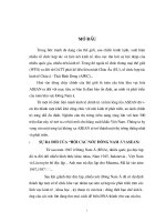 Sự phát triển của asean