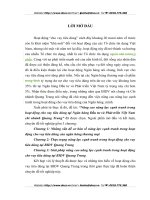 Nâng cao năng lực cạnh tranh trong hoạt động cho vay tiêu dùng tại Ngân hàng Đầu tư và Phát triển Việt Nam chi nhánh Quang Trung