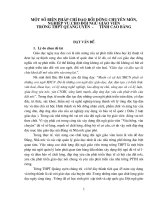 Một số biện pháp chỉ đạo bồi dưỡng chuyên môn nghiệp vụ cho đội ngũ giáo viên trường THPT Quảng Uyên, tỉnh Cao Bằng