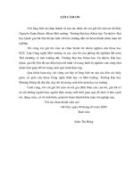 nghiên cứu ảnh hưởng của nước thải sinh hoạt tới chất lượng nước sông Tô Lịch