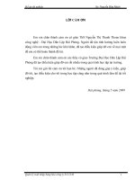 PHƯƠNG PHÁP PHÂN TÍCH VÀ THIẾT KẾ HỆ THỐNG