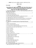 Các giải pháp phòng ngừa và hạn chế rủi ro trong kinh doanh tín dụng của Ngân hàng thương mại