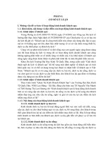 THỰC TRẠNG CHẤT LƯỢNG PHỤC VỤ VÀ CÔNG TÁC TỔ CHỨC THU THẬP ĐÁNH GIÁ CỦA KHÁCH LƯU TRÚ VỀ CHẤT LƯỢNG PHỤC VỤ TẠI KHÁCH SẠN PETRO SÔNG TRÀ QUẢNG NGÃI TRONG THỜI GIAN QUA