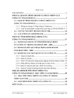 ĐỊNH HƯỚNG PHÁT TRIỂN CỦA  CÔNG TY VINACONSULT  MỤC TIÊU VÀ GIẢI PHÁP