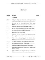 Một số giải pháp nâng cao hiệu quả hoạt động tài chính tại Công ty cổ phần thương mại Thiệu Yên