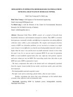 researching in seperating biodegradeble materials