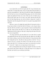 Cấu tạo, nguyên lý làm việc, vận hành, bảo dưỡng và sửa chữa máy bơm ly tâm vận chuyển dầu HΠC 65/35 -500 dùng trong công tác vận chuyển dầu ở mỏ Bạch Hổ