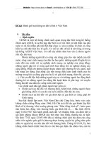 Đánh giá hoạt động ưu đãi xã hội ở Việt Nam